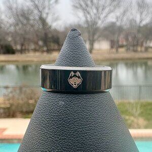 University of Connecticut Huskies NCAA Titanium Ring 8mm